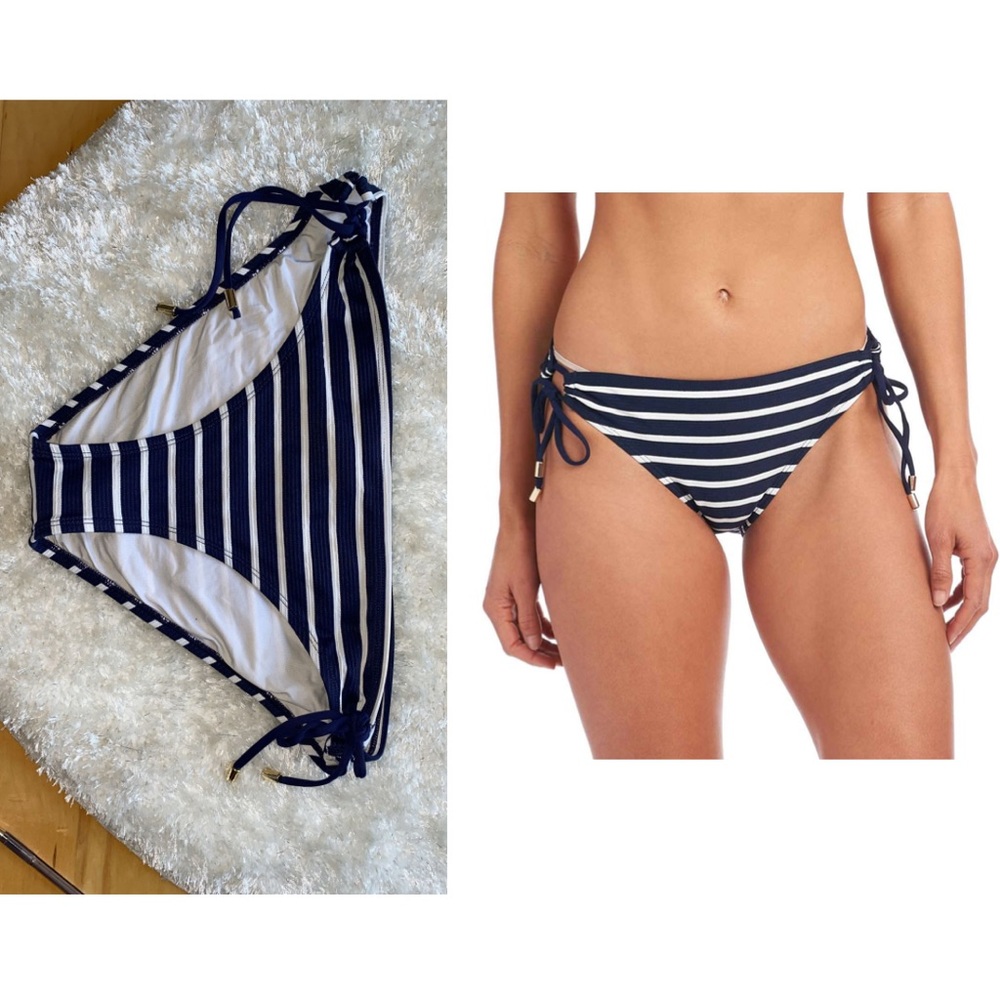 Capri Stripe Side Tie Hipster Bikini Bottom
La Blanca - Picture 2 of 10